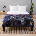 Saint Seiya Knights of the Zodiac inspired plush blanket
