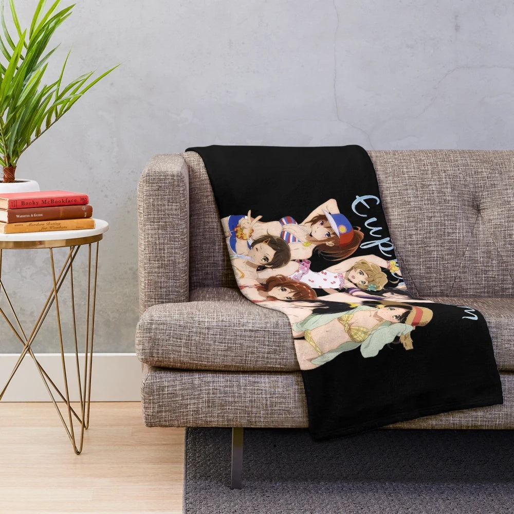 Sound Euphonium themed plush blanket
