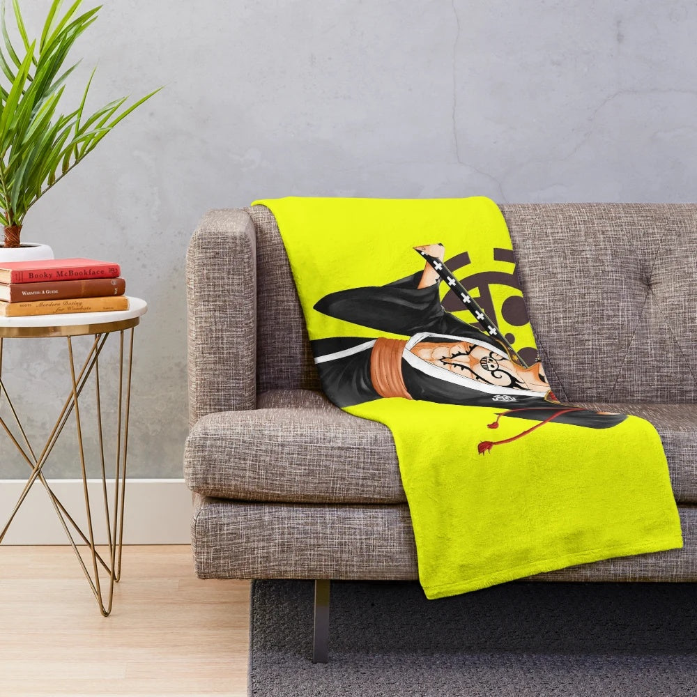 Anime-inspired Trafalgar Law plush blanket