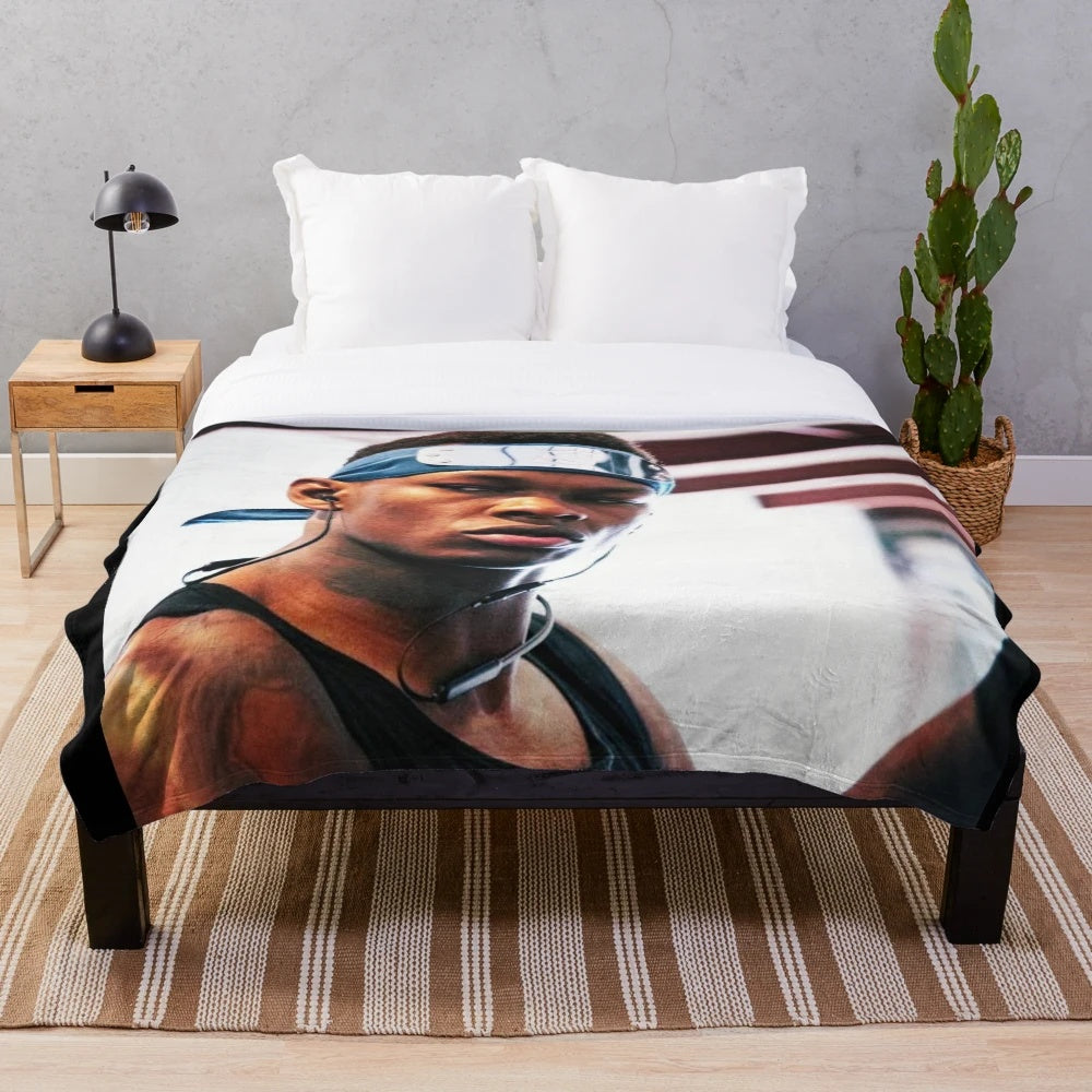 UFC Fighter Anime-Style Plush Blanket