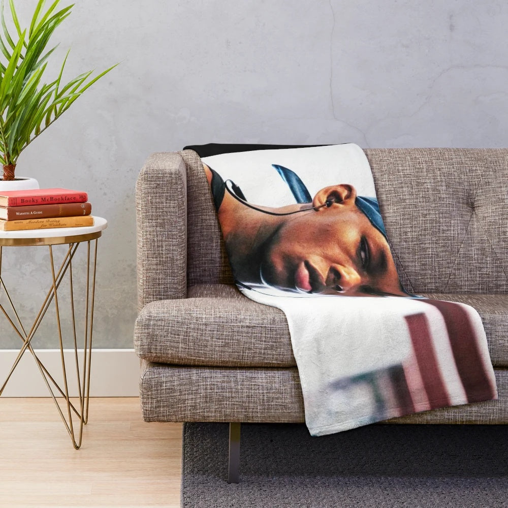 UFC Fighter Anime-Style Plush Blanket