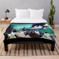 Venti Plush Blanket with Genshin Impact Inspired Design