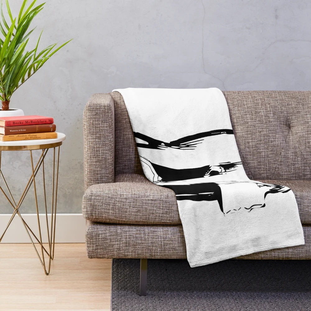 Soft and cozy Zero Two plush blanket for anime fans