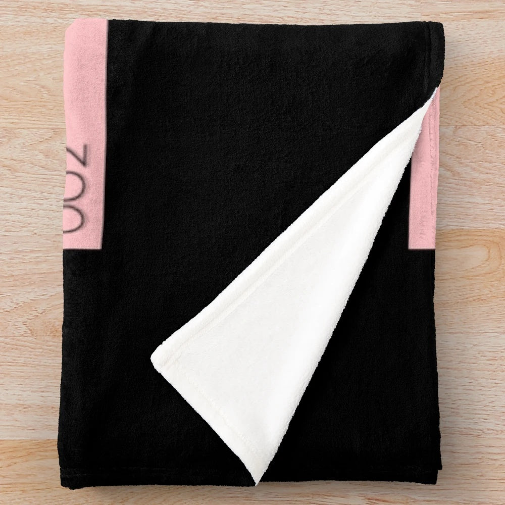 Zero Two Plush Blanket from the Anime Series Darling in the Franxx