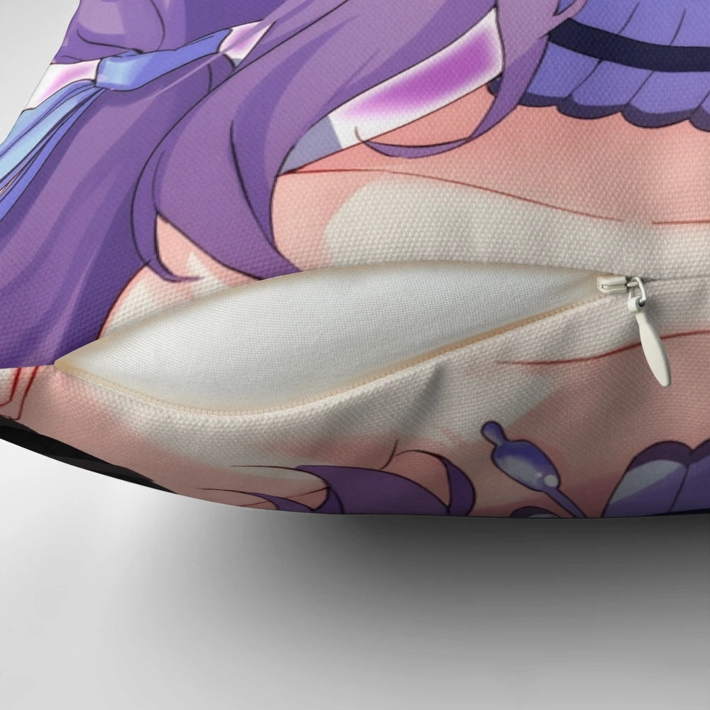 Soft, high-quality pillow featuring the Himechii_Idol character, perfect for VTuber and anime enthusiasts.