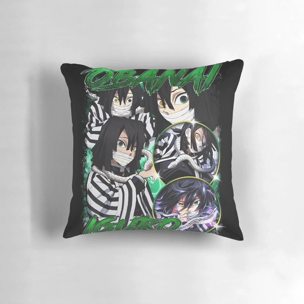 Plush Demon Slayer OBANAI IGURO Pillow for Anime Fans