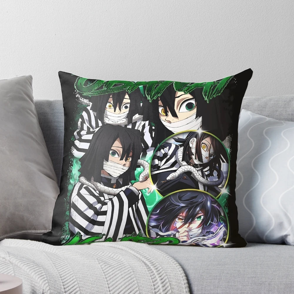 Plush Demon Slayer OBANAI IGURO Pillow for Anime Fans