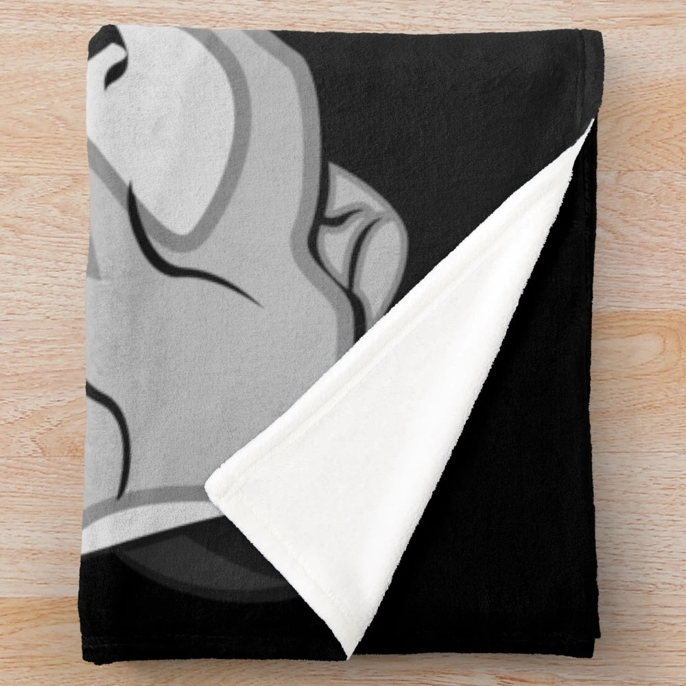 Gojo Satoru anime character plush blanket