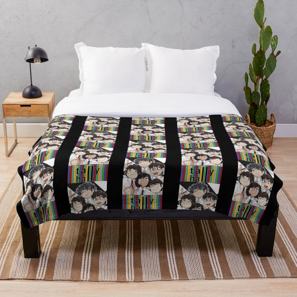 Tally Hall Band Anime Plush Blanket