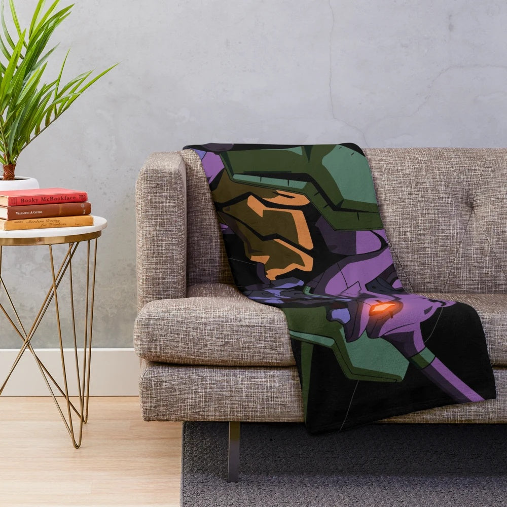 Neon Genesis Evangelion Evangelion Unit-01 Plush Blanket