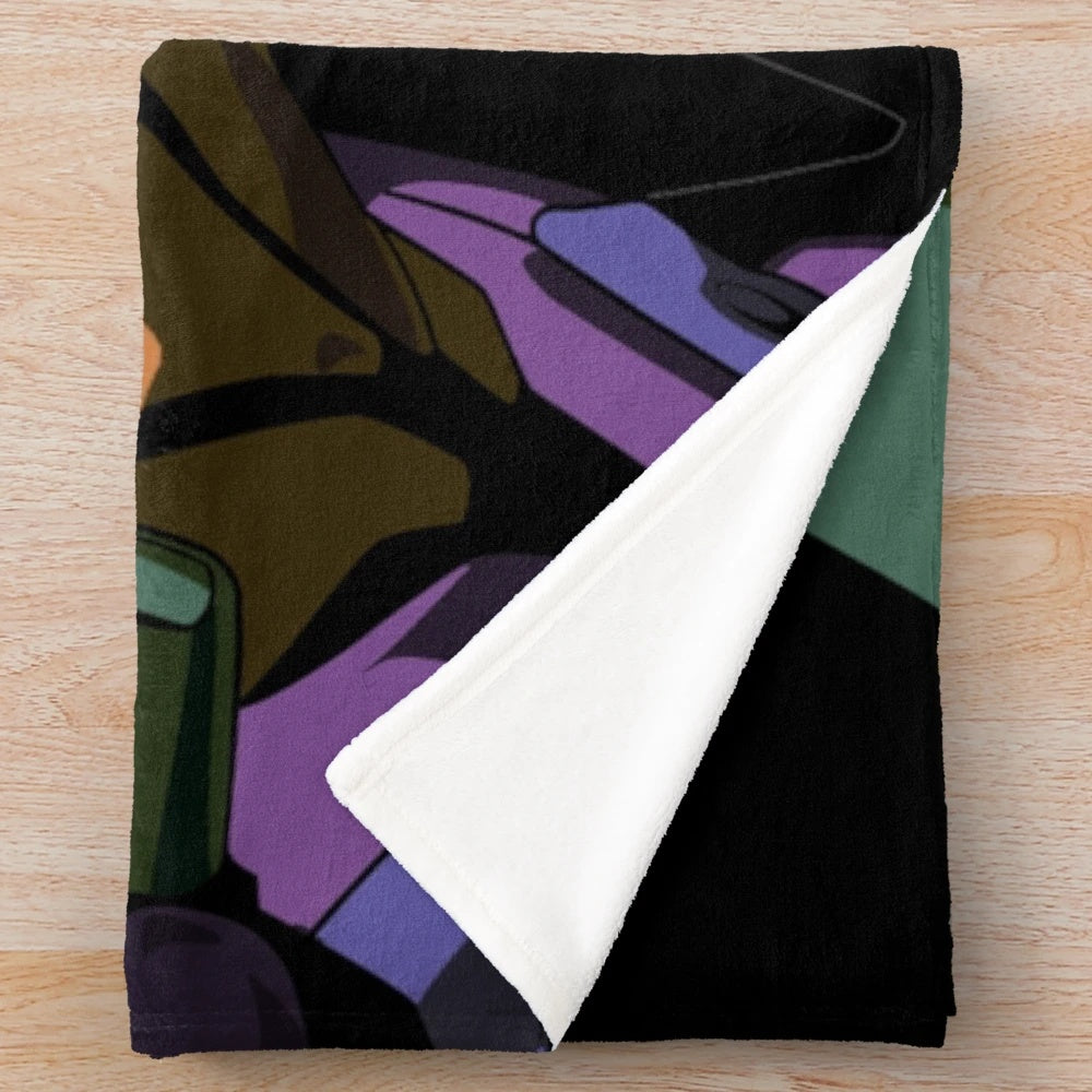Neon Genesis Evangelion Evangelion Unit-01 Plush Blanket