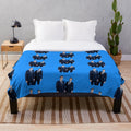 Ant and Dec Inspired Plush Blanket
