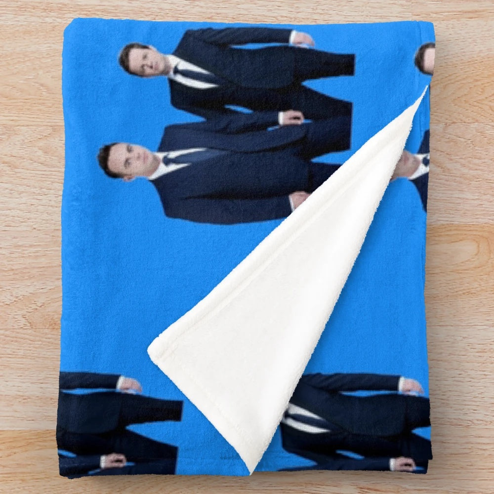 Ant and Dec Inspired Plush Blanket