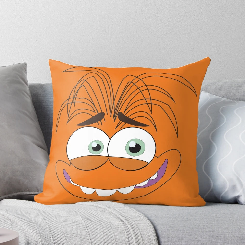 Anxiety Pillow with a Watchful Design