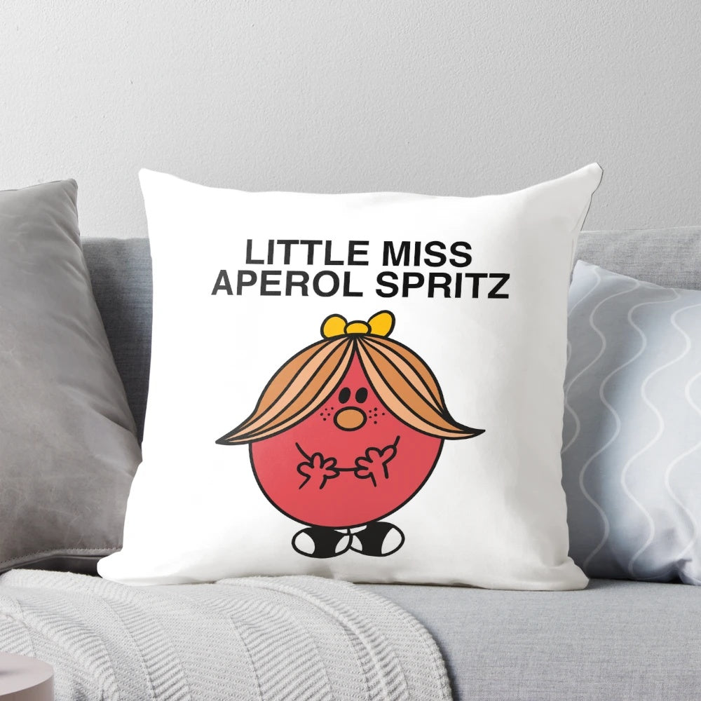 Aperol Spritz Inspired Decorative Pillow