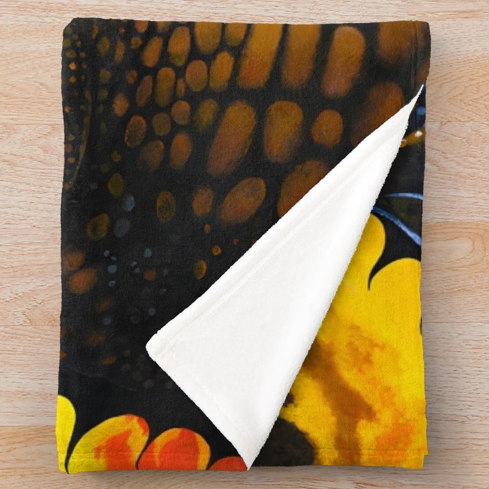 King Gizzard Inspired Apocalyptic Plush Blanket