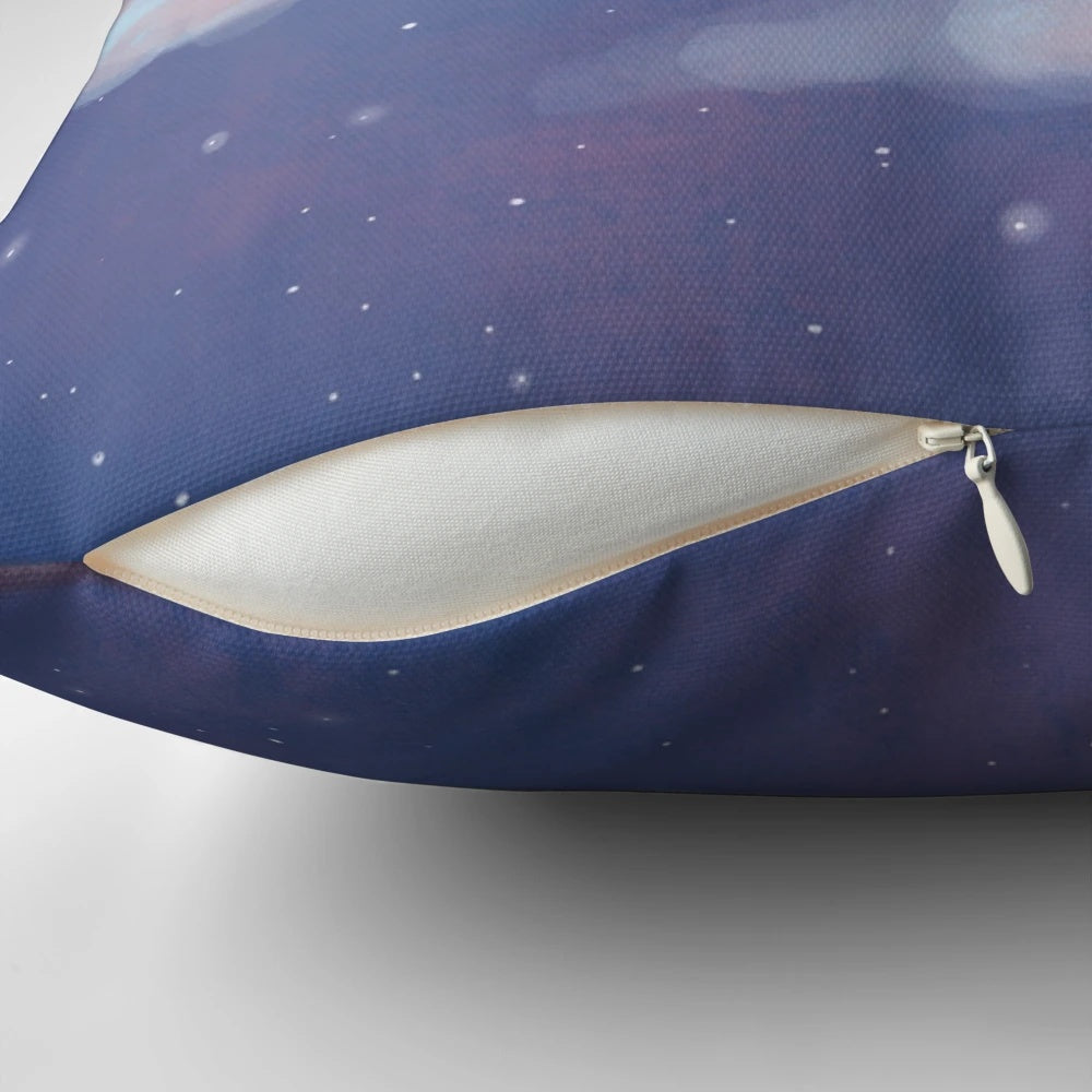 Appa and the Avatar gang under the night sky - Plush ATLA-inspired pillow