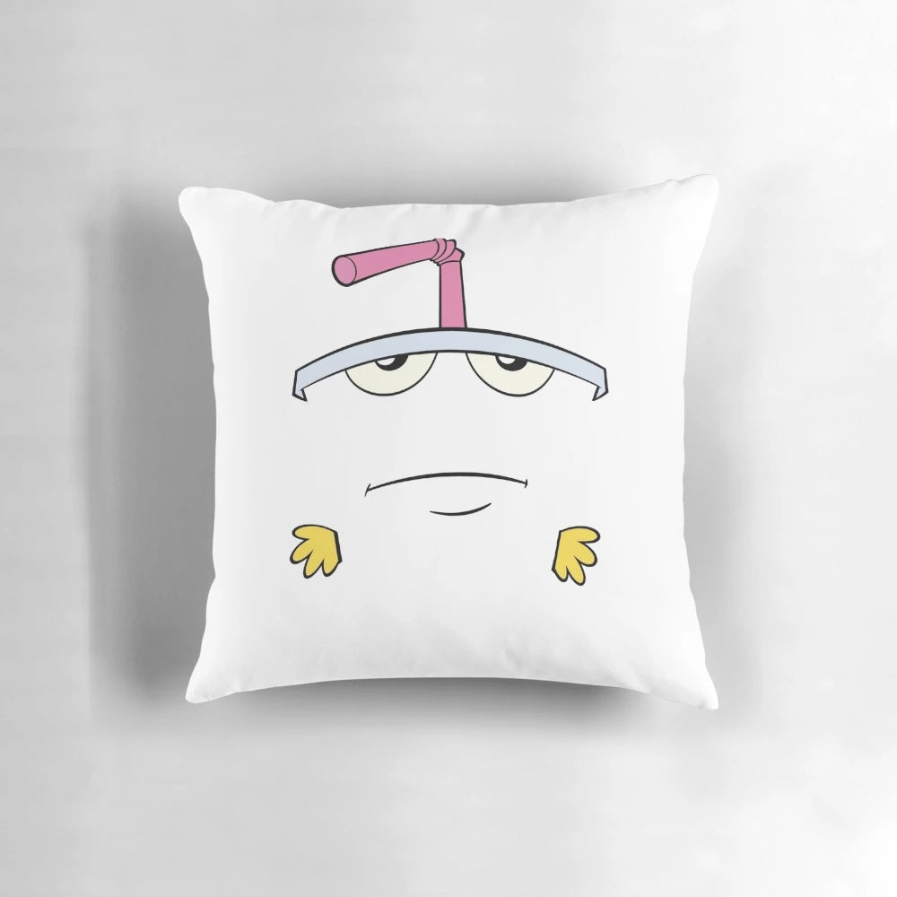 Aqua Teen Hunger Force Master Shake Pillow - Funny Cartoon Character Decor