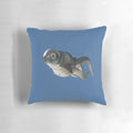 Colorful and cozy pillow featuring a whimsical fish design, perfect for Subnautica enthusiasts