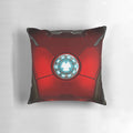 Arc Reactor Iron Man Pillow with the Stark Industries logo