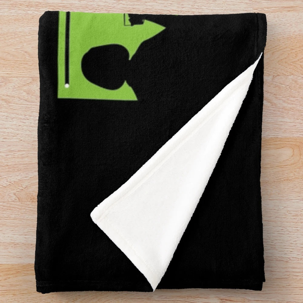 Archer Inspired Plush Blanket with Spy Thriller Motif