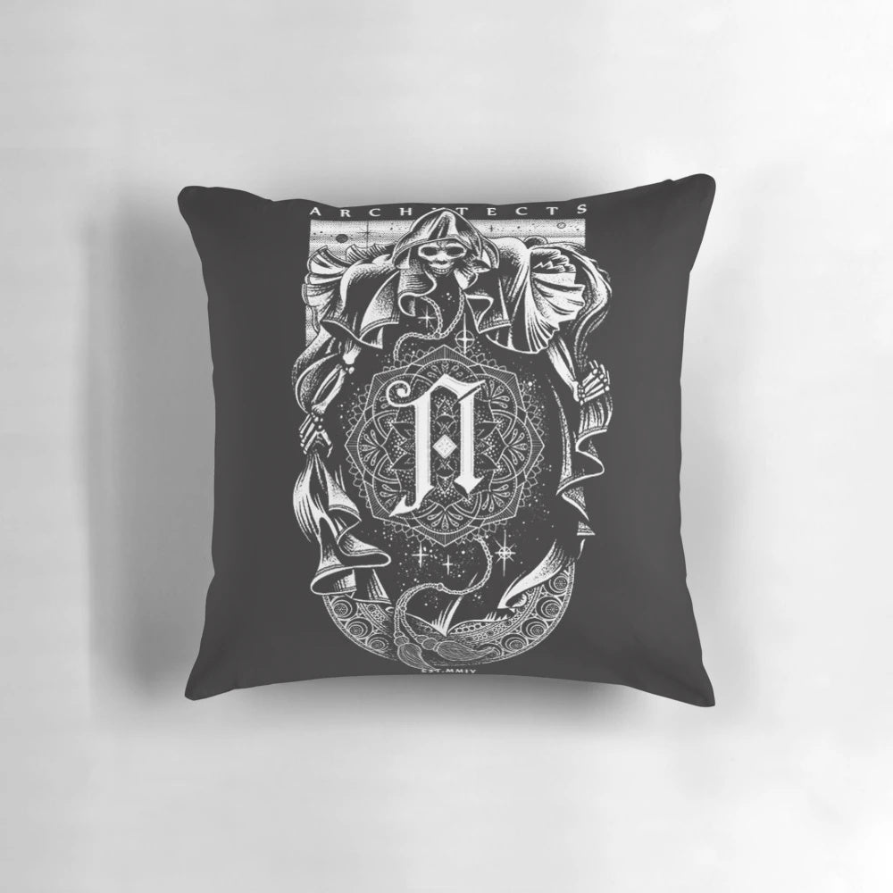 Architect's Pillow - Stylish modern home decor throw pillow with a sleek, minimalist design.