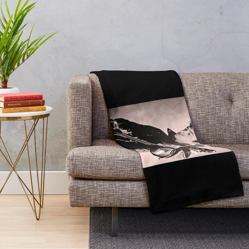 Arctic Monkeys Inspired Plush Blanket featuring Alex Turner