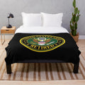 Army Inspired Plush Blanket with US Army Retired Design