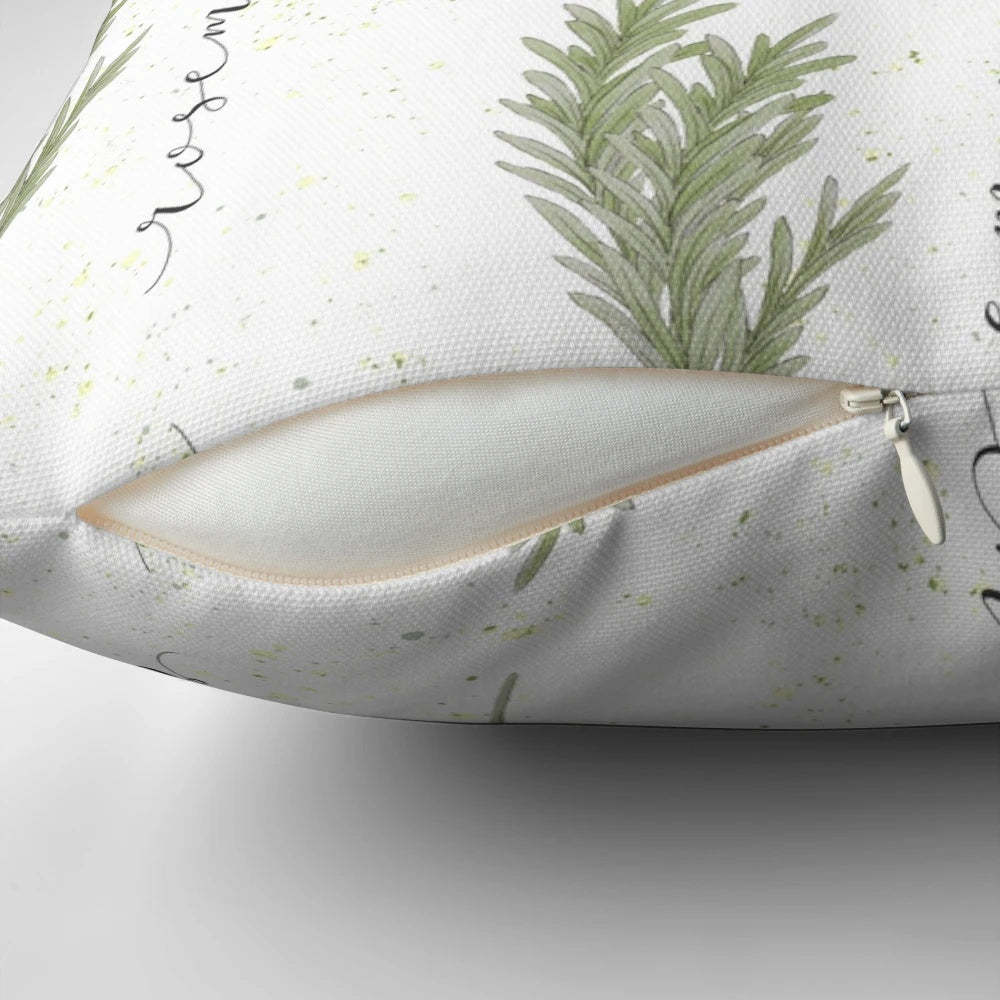 Rosemary Pillow with Fresh Herb Scent