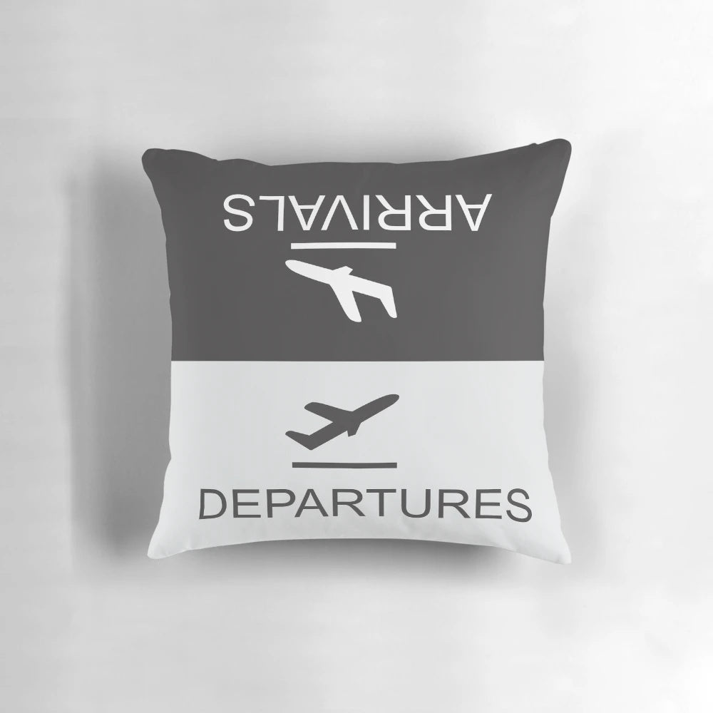 Flight Arrival and Departure Pillow for Comfortable Travel