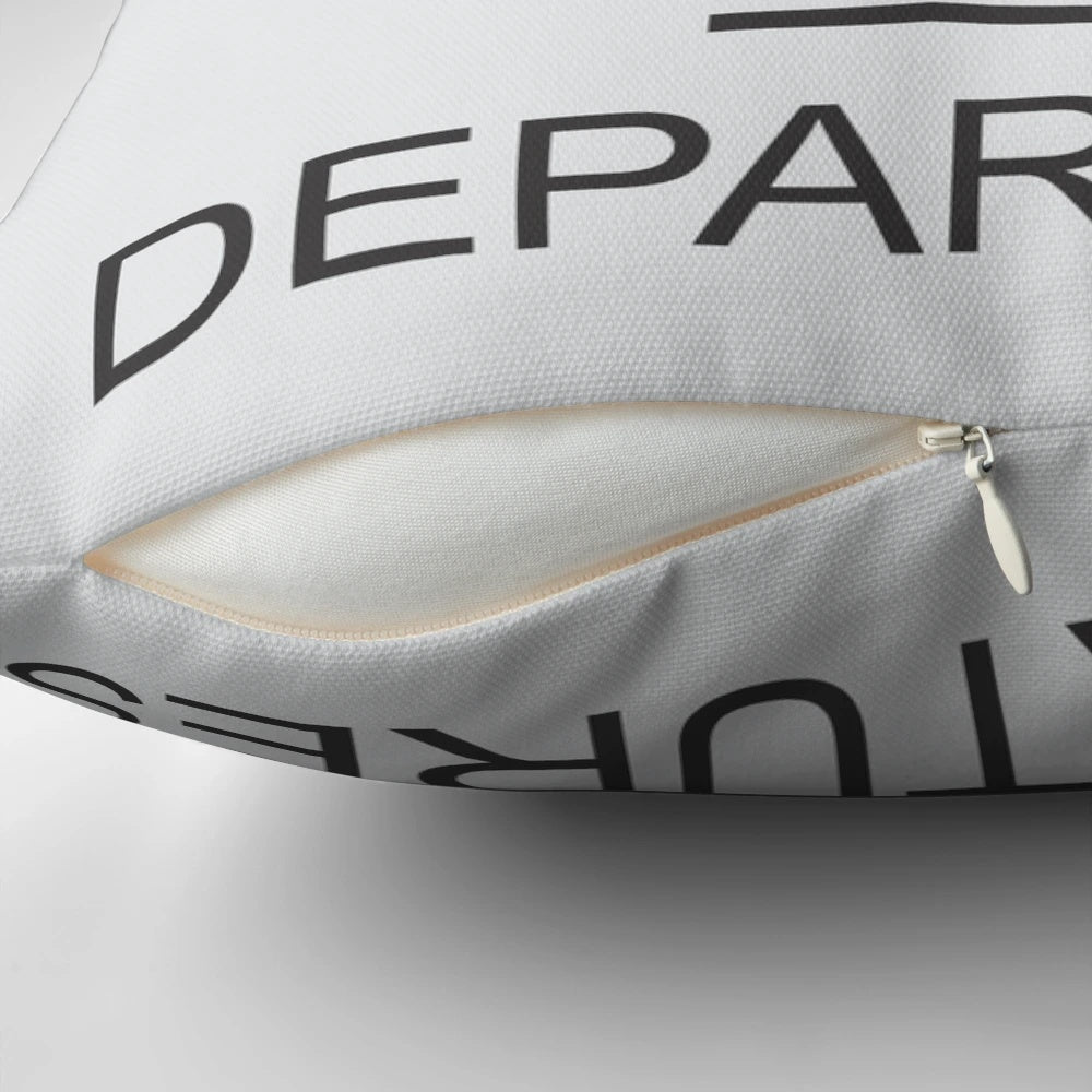 Flight Arrival and Departure Pillow for Comfortable Travel