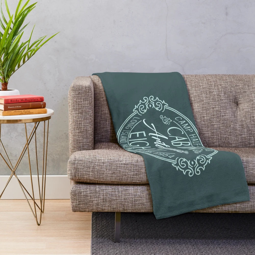 Artemis Cabin Inspired Plush Blanket with Greek Mythology Designs