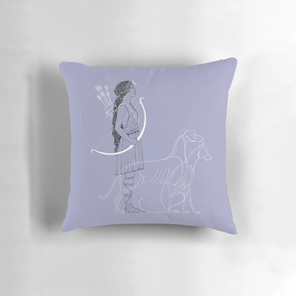 Artemis Pillow - Embrace the Divine Sleep of the Goddess Artemis
