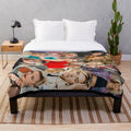 Florence Pugh Collage Plush Blanket
