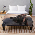 Johnny Depp portrait art plush blanket