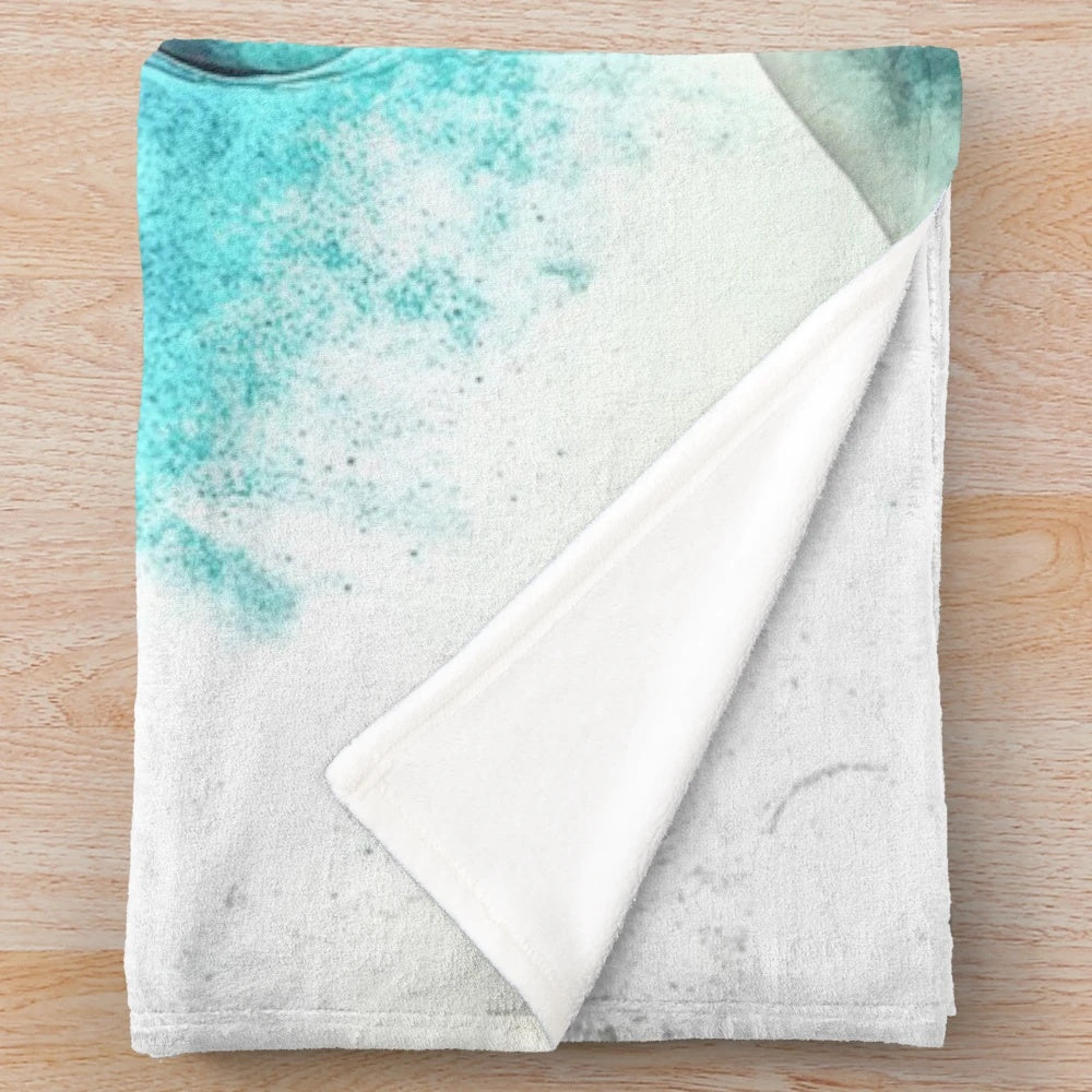 LaMelo Ball Inspired Plush Blanket with Basketball Player Art Design