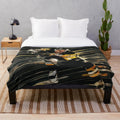 Sidney Crosby Painting Plush Blanket