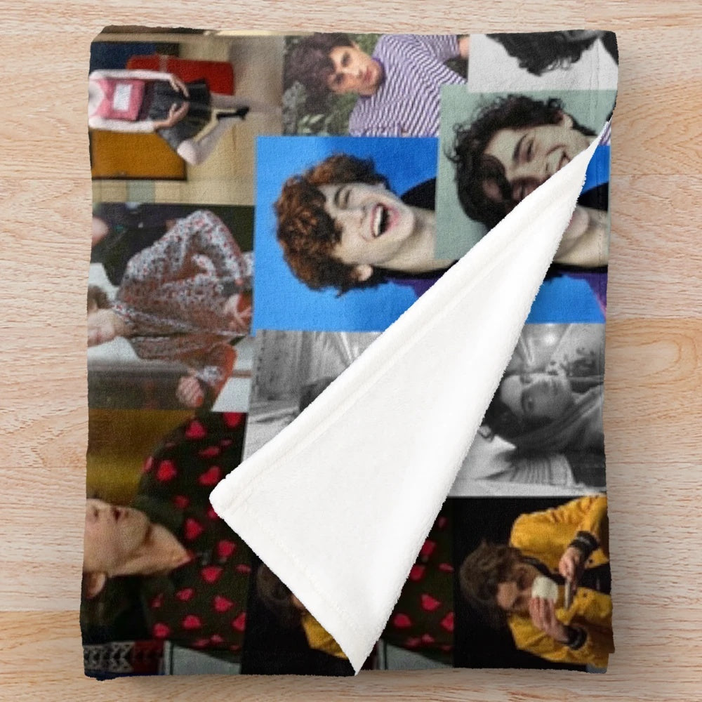 Timmy Collage Plush Blanket