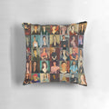 Stylized Pillow Featuring Amadeo Modigliani's Iconic Artistic Expression