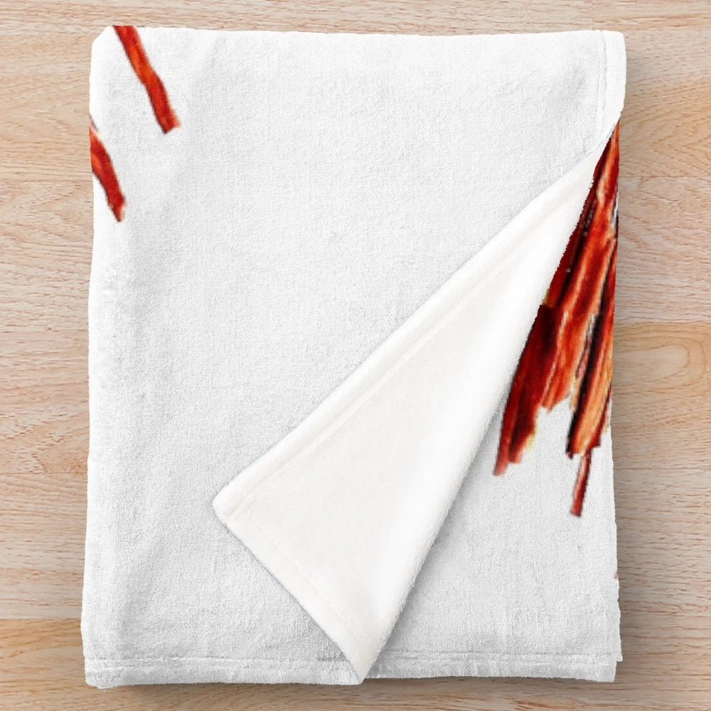 Asa Plush Blanket featuring an abstract, nature-inspired design