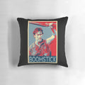 Ash Williams' iconic boomstick from the Evil Dead and Army of Darkness horror movies featured on a cozy pillow