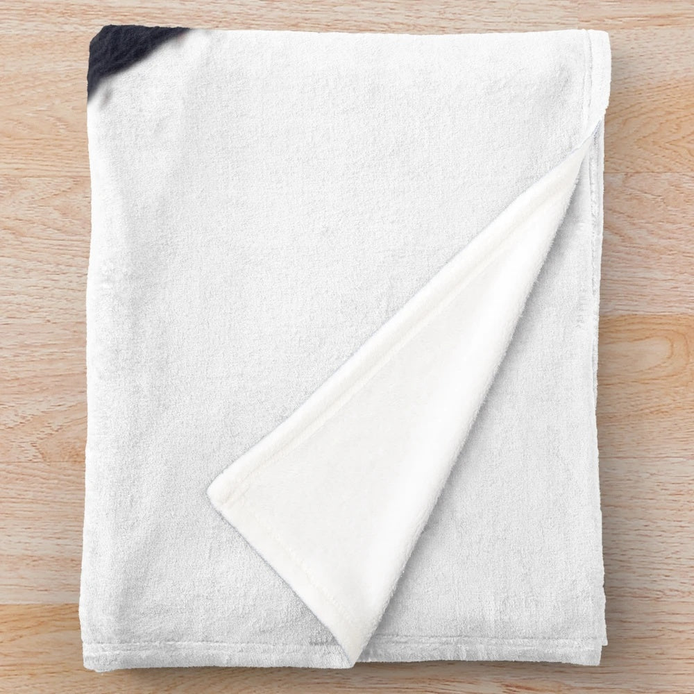 Asian trees pattern plush blanket for cozy home decor
