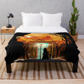 Aslan the lion plush blanket from the Narnia fantasy series