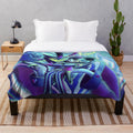 Asmodeus Helluva Boss Themed Plush Blanket