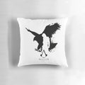 Assassin's Creed themed pillow featuring game characters and logo