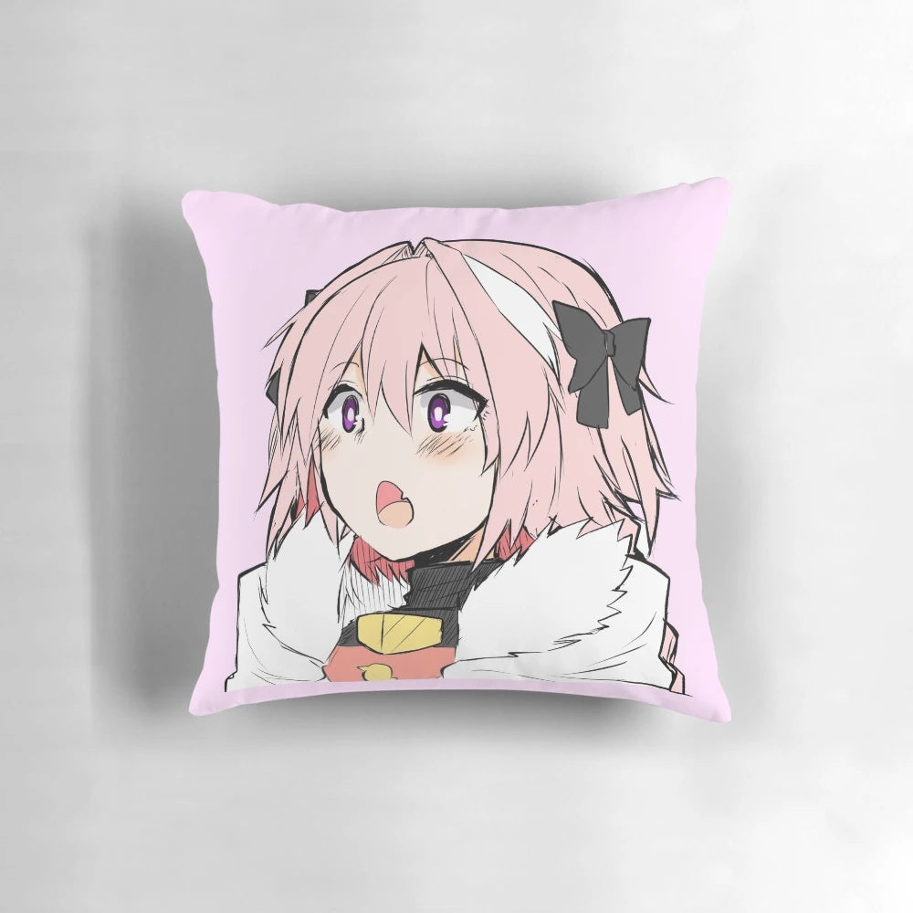 Astolfo Anime Trap Kawaii Femboy Pillow from Fate Apocrypha