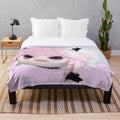 Astolfo-inspired plush blanket featuring the popular anime character