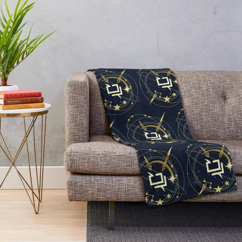 FFXIV Astrologian-themed plush blanket with job class design