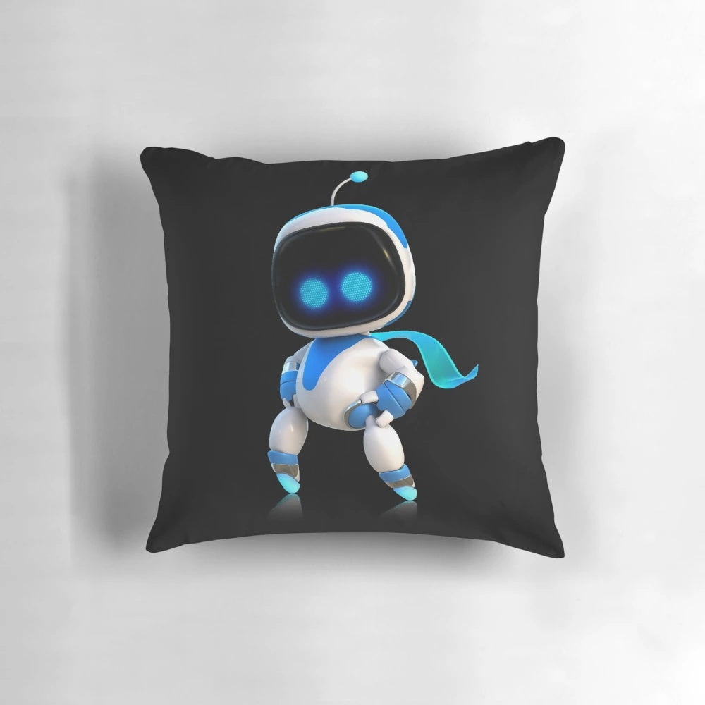 Astros Playroom gaming pillow with colorful graphics and soft, plush material