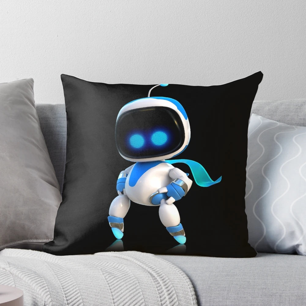 Astros Playroom gaming pillow with colorful graphics and soft, plush material